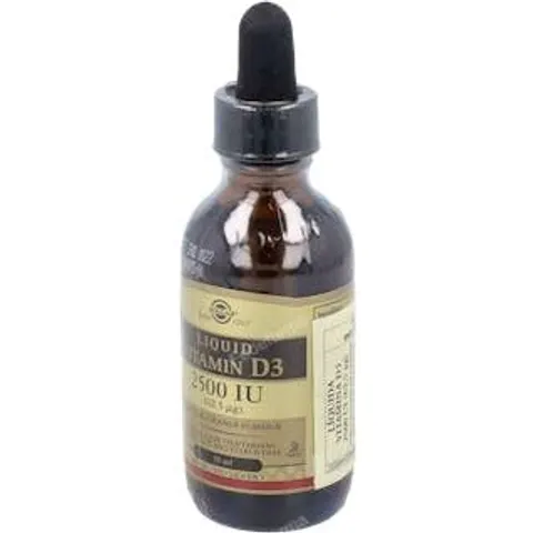 Solgar Liquid Vitamin D3 2500 iu 59 ml – imagen 2