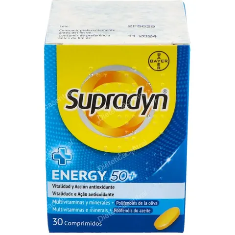 Supradyn vital antiox 50+ 30comp. – imagen 3