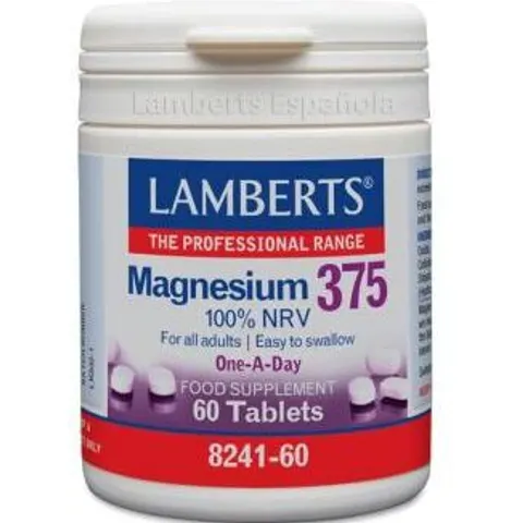 Lamberts Magnesio 375 60 Tabletas – imagen 2