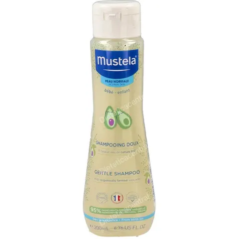 Mustela Champú para bebés 200mL – imagen 2