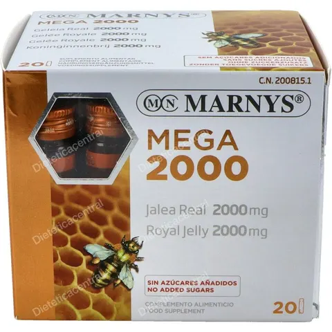 Marnys Jalea Real Mega 2000 20x10ml – imagen 3