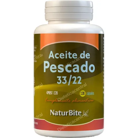 Naturbite aceite de pescado 1000mg. 60cap. – imagen 2