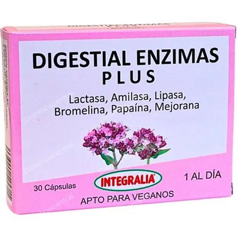 Integralia digestial enzimas plus 30cap. – imagen 2