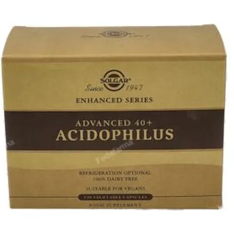 Solgar Advanced 40+ Acidophilus 120 Vcaps – imagen 2