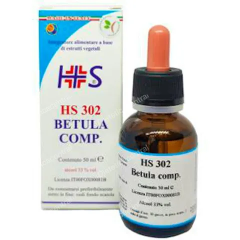 Herboplanet Hs 302 Betula Comp Gotas 50 ml – imagen 2