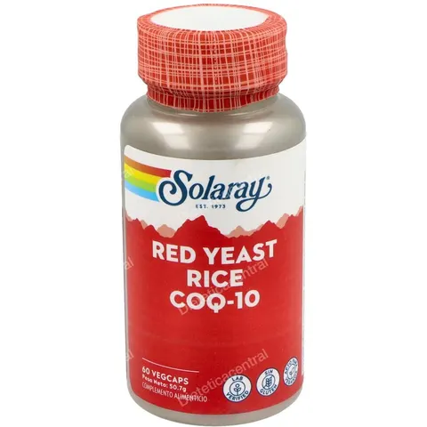 Solaray red yeast rice plus q10 60cap. – imagen 2