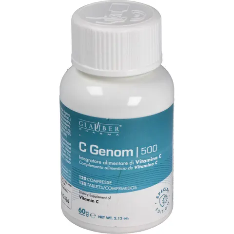 Glauber pharma c-genom 500 120comp. – imagen 2