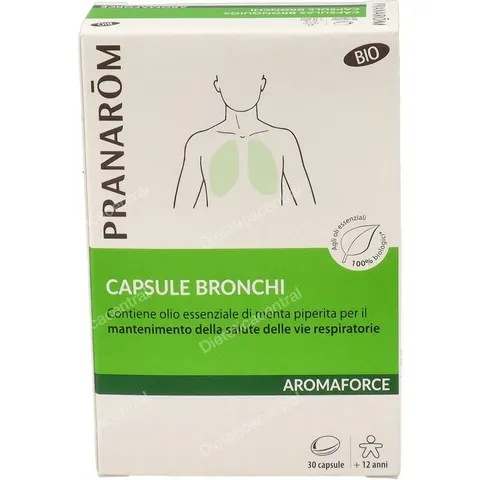 Pranarôm Aromaforce Cápsulas Bronquios BIO 30caps – imagen 3