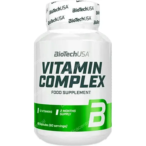 Biotechusa vitamin complex - 60 capsulas – imagen 4