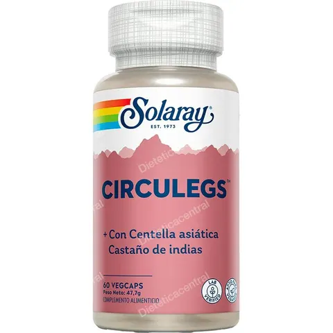 SOLARAY Circulegs 60 Caps – imagen 2