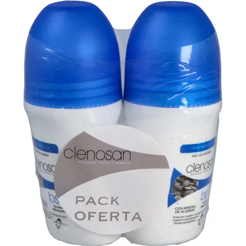 Clenosan Desodorante Mineral Pack 2 uds – imagen 2