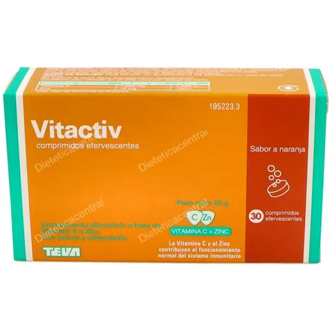 TEVA Vitactiv 30 Comprimidos – imagen 3