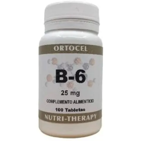 Ortocel nutri-therapy vitamina b-6 100comp. – imagen 2