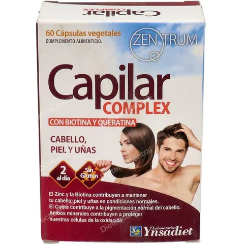 Zentrum Capilar Complex 60 Cápsulas – imagen 2