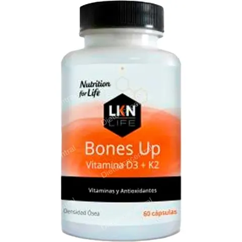 Lkn bones up vitamina d3+k2 60cap. – imagen 2