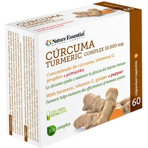 Nature Essential Cúrcuma Complex 60caps – imagen 4