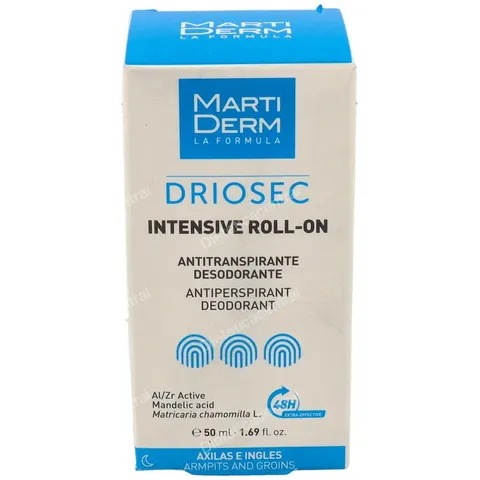 Martiderm Driosec Intensive desodorante roll-on 50 ml – imagen 4