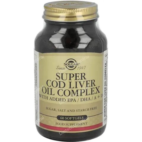 Solgar Super Cod Live Oil Complex 60 cápsulas – imagen 3