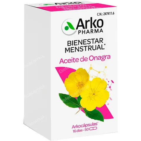 Arkopharma arkocapsulas aceite onagra 50 caps – imagen 3