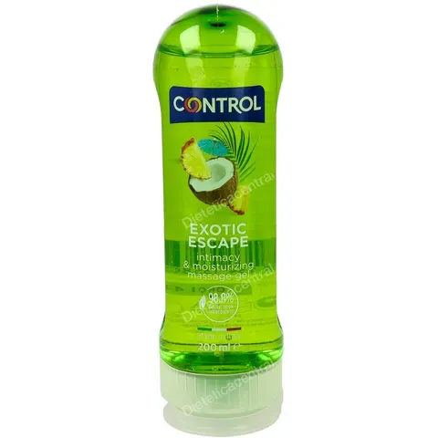 Control exotic escape massage gel 200ml – imagen 3