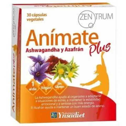 Ynsadiet Zentrum Anímate Plus 30 VCaps – imagen 3