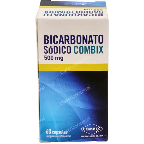 Combix Bicarbonato 500 mg 60 Cápsulas – imagen 2