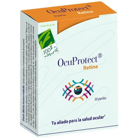 100% Natural Ocuprotect Retina 30 caps – imagen 2