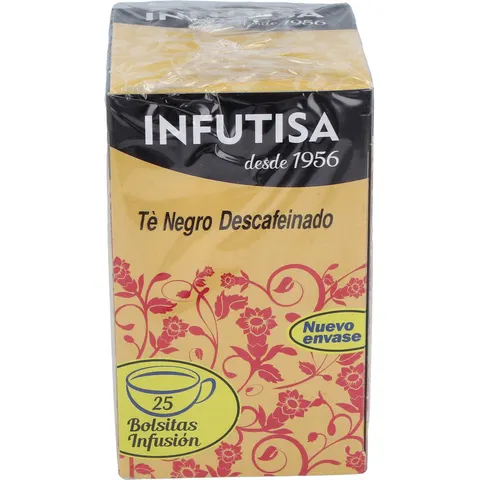 Infutisa te negro sin teina 25bolsitas – imagen 2