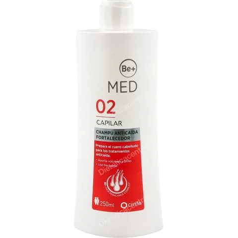 Be+ Anticaida Champu Fortalecedor 250ml – imagen 3