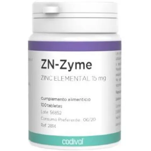 Codival zn-zyme 15mg. 100comp. – imagen 2