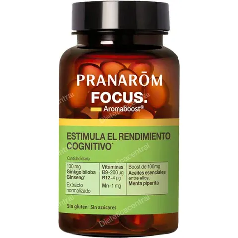 Pranarôm Aromaboost Focus 60caps – imagen 3
