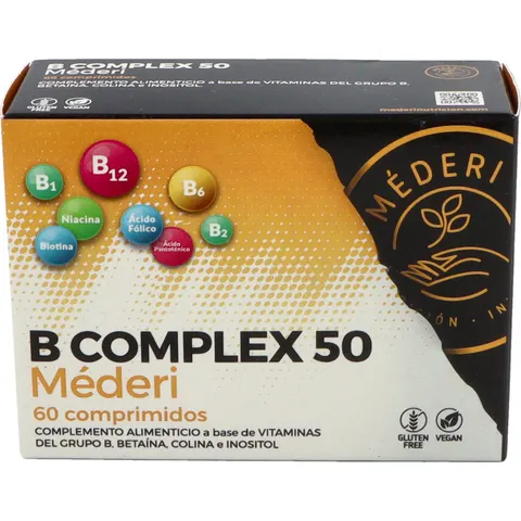 Méderi Nutrición Integrativa B Complex 50 60 Cápsulas – imagen 2