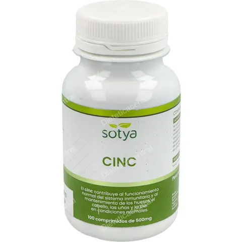 Sotya Zinc 500 mg 100 Tabs – imagen 2