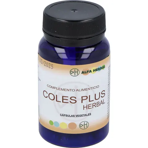 Alfa Herbal Coles Plus 30 Cápsulas – imagen 2