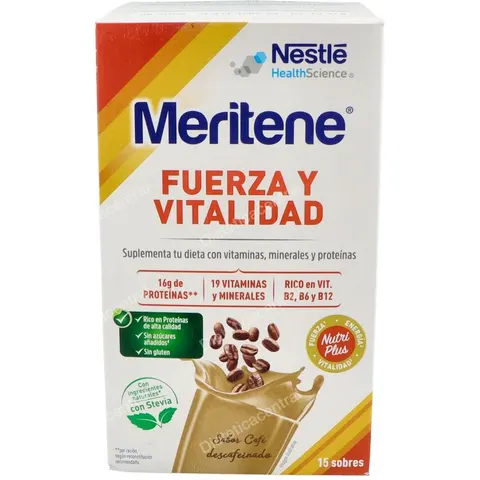 Meritene BATIDOS 15 x 30g Café – imagen 3