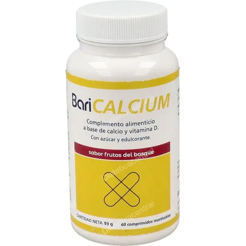 Bariatricline Baricalcium 60 Comprimidos Masticables – imagen 2