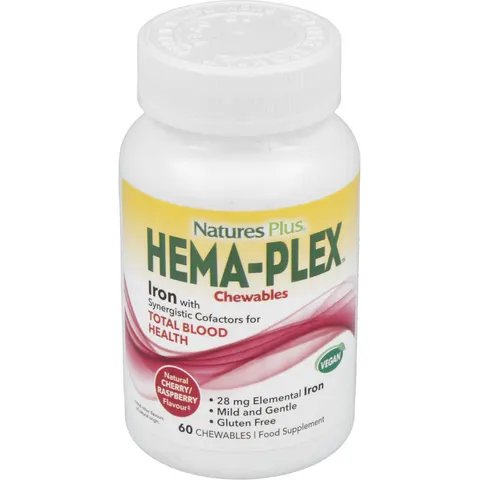 Natures plus hema-plex masticable 60comp. – imagen 2