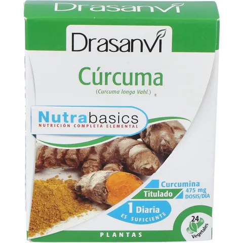 Drasanvi nutrabasics curcuma 24cap. – imagen 2