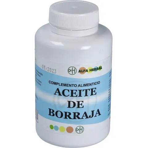 Alfa Herbal Aceite de Borraja 200 Perlas – imagen 2