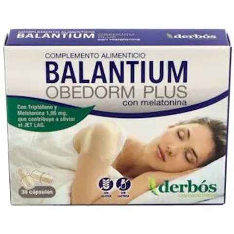 ORIGINAL OBEDIET Balantium Obedorm Plus 30 Caps – imagen 3