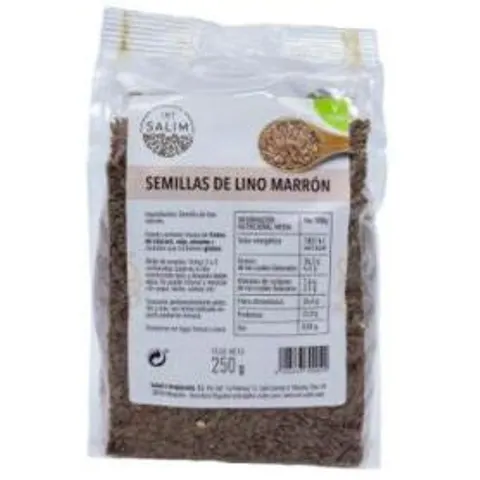 INT-SALIM Lino Marron 250 g – imagen 2