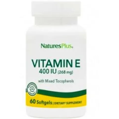 NaturesPlus Vitamina E 400 UI 60 Perlas – imagen 3