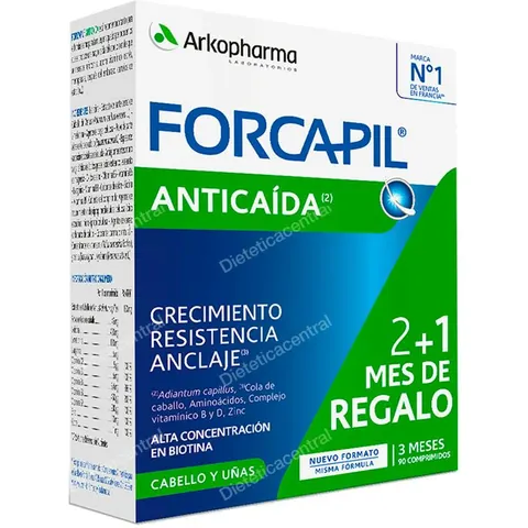 Arkopharma forcapil anticaida 2+1 90cap. – imagen 2