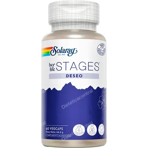 Solaray deseo stages 60vcap. – imagen 2