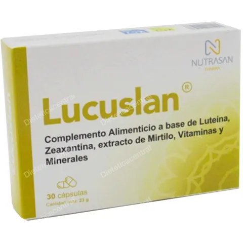 Nutrasan lucuslan 30 caps – imagen 2