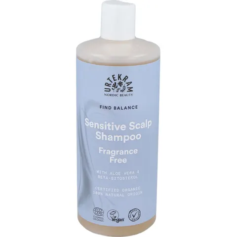 URTEKRAM Fragance Free Champú 500 ml – imagen 2