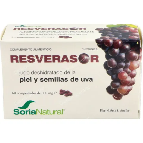 Soria Natural Resverasor 60 Comprimidos – imagen 3
