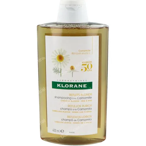 Klorane Champú a la Camomila 400 ml – imagen 3