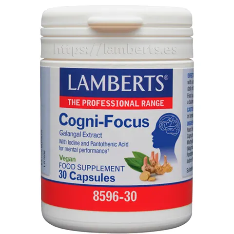Lamberts Cogni-Focus 30 Caps – imagen 2