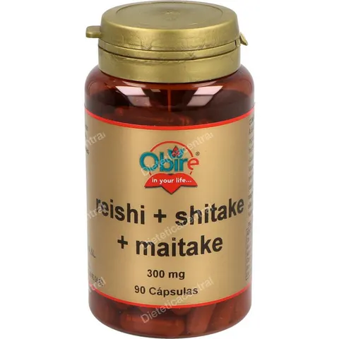 Obire reishi shitake maitake 90cap. – imagen 2